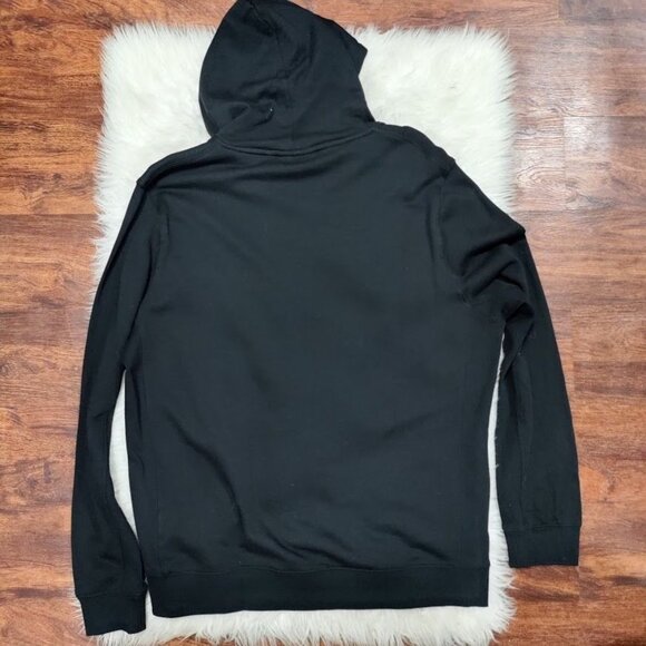 Psycho Bunny Black Casual Cotton Fleece Zip Up Hoodie Men's Size Large - Picture 3 of 10